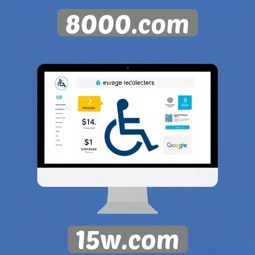 Acessibilidade e funcionalidades do site 8000.com