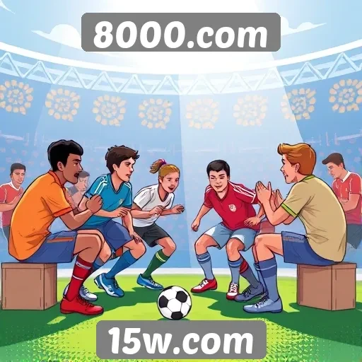 Novos recursos de socialização em 8000.com